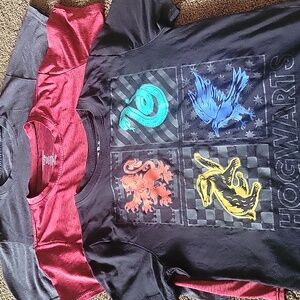 Three Various Manufactures of  GUC SS Shirts. LabeledP As XL, More Like ML